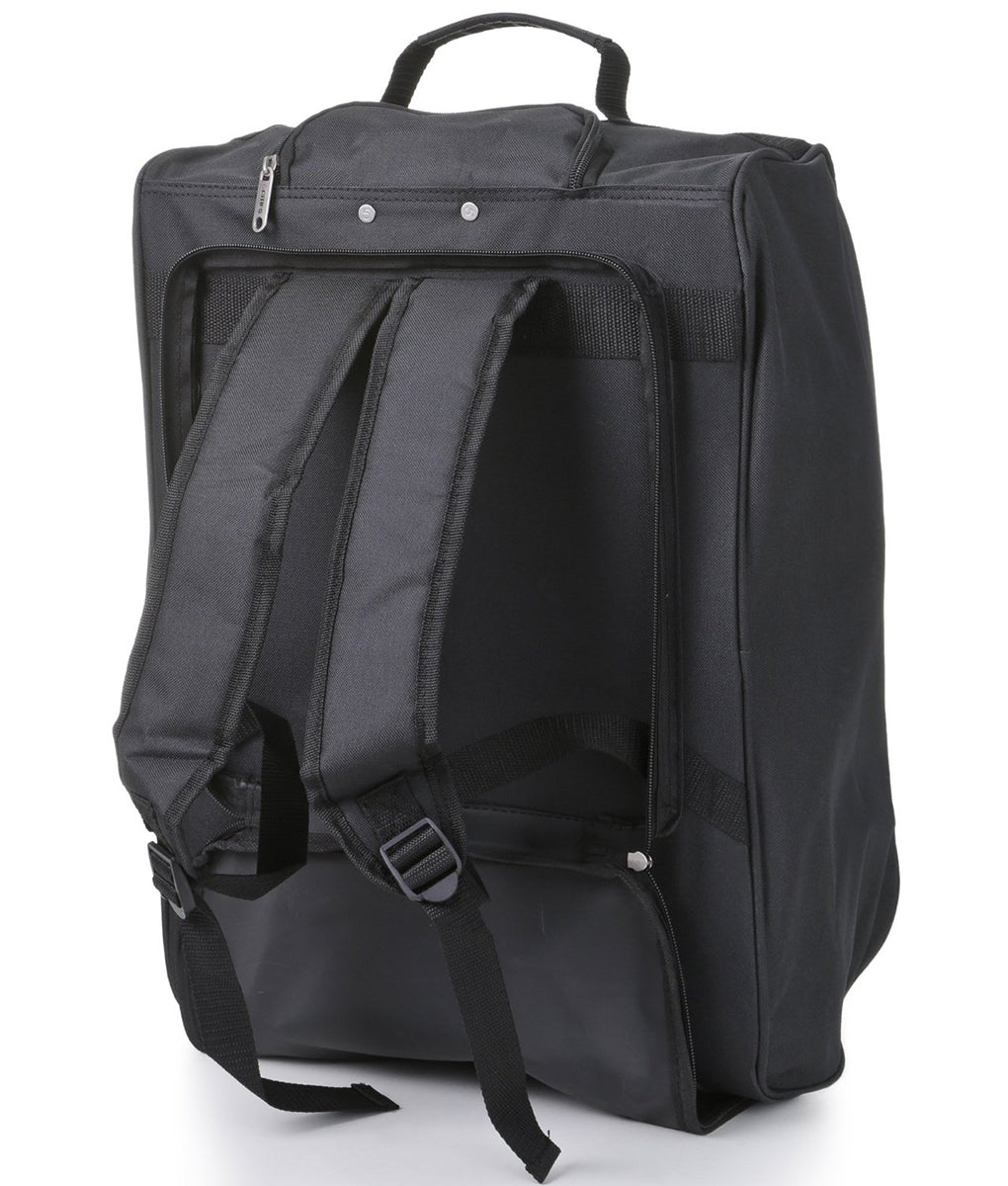 Trolley bag én backpack 55x35x20 (het slimste formaat)