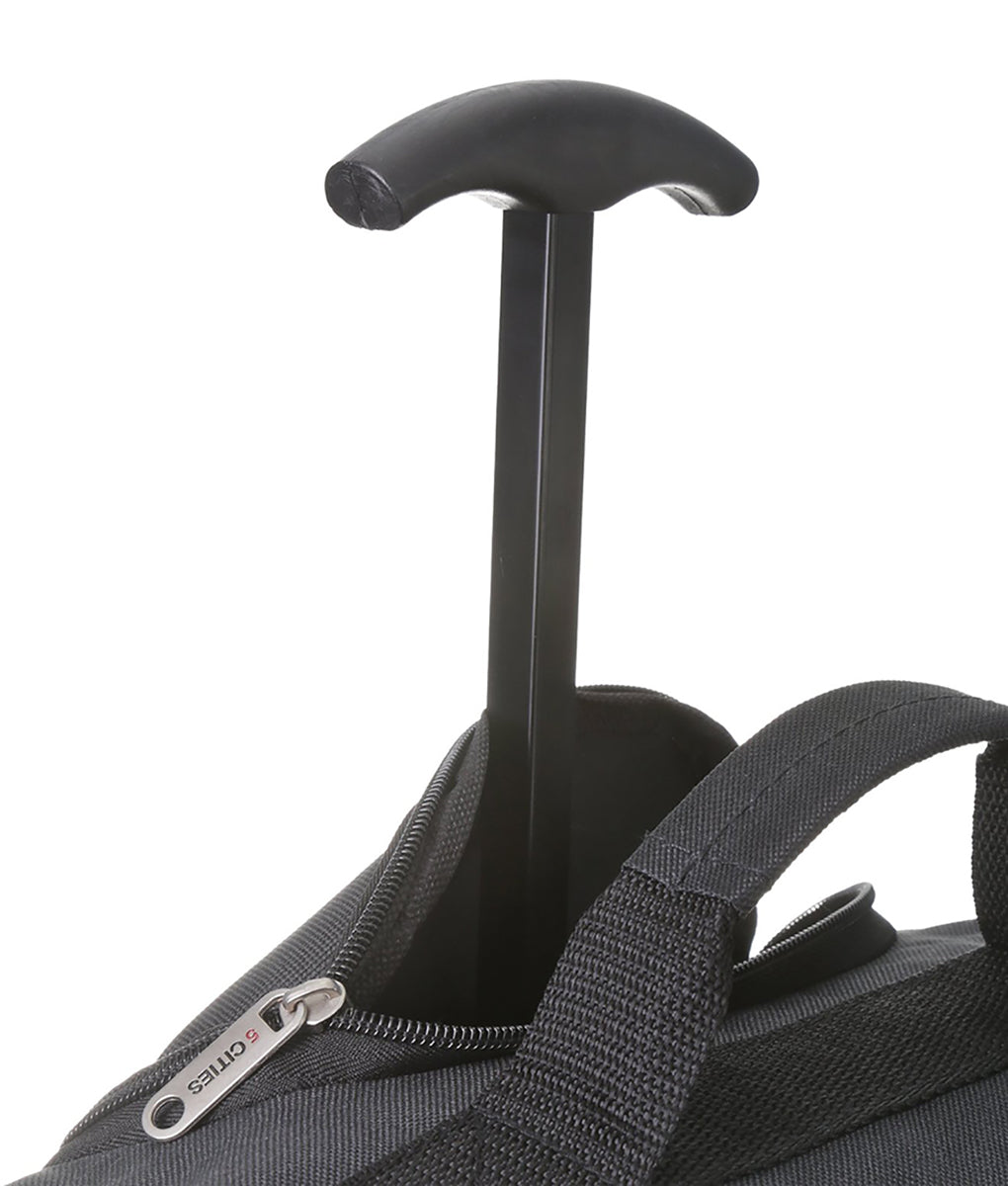 Trolley bag én backpack 55x35x20 (het slimste formaat)